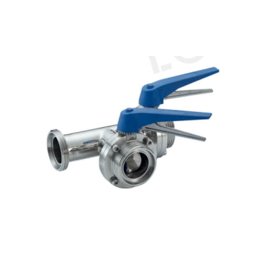 sanitary stainless steel butterfly valve  