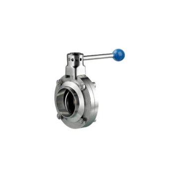 sanitary stainless steel butterfly valve  