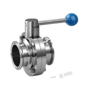 sanitary stainless steel butterfly valve