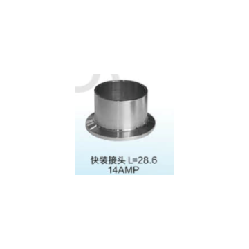 sanitary stanless steel ferrule,L=12.7mm,L=21.5mm,L=28.6mm,14AMP,14MMP,14AMP  