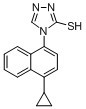 4-(4-cyclopropylnaphthalen-1-yl)-1H-1,2,4-triazole-5(4H)-thione