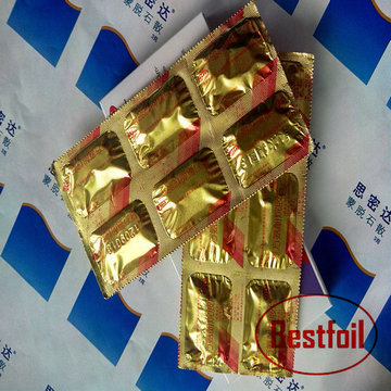 Strip foil pharmaceutical use