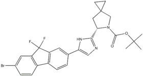 Ledipasvir compd. with acetone int 1441670-89-8