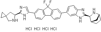 Ledipasvir compd. with acetone int 1499193-67-7