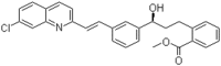 methyl [e]-2-[3-(s)-[3-[2-(7-chloro-2-quinolinyl)ethenyl]phenyl]-3-hydroxypropyl]benzoate 