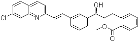 methyl [e]-2-[3-(s)-[3-[2-(7-chloro-2-quinolinyl)ethenyl]phenyl]-3-hydroxypropyl]benzoate 