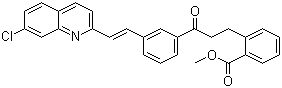 methyl 2-(3-{(e)-3-[2-(7-chloro-2-quinolyl)vinyl]phenyl}-3-oxopropyl)benzoate?