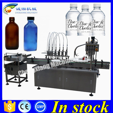 Hot sale pharmaceutical liquid filling complete line,syrup bottler capper machine 50ml