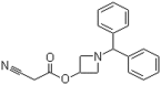 Cyano-acetic acid 1-benzhydryl-azetidin-3-yl