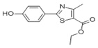 2-(4-Hydroxyphenyl)-4-methylthiazole-5-carboxytic acid ethyl ester