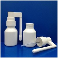 HDPE bottles with Metered Dose Oral Spray pumps