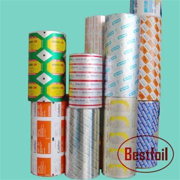 Blister alu foil for Pharmaceutical packaging