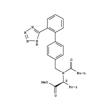 N-[2'-(1H-tetrazol-5-yl)biphenyl-4-yl methyl]-N-Valeryl-(L)-Valine methyl ester