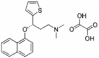 S-(+)-N,N-Dimethyl-3-(1-naphthoxy)-3-(2-thienyl)-1-propylamine oxalate