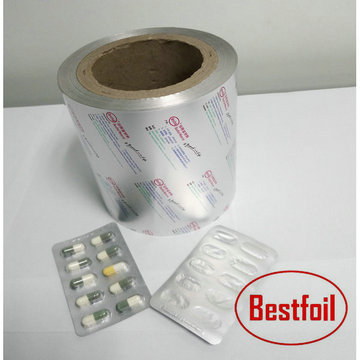 Blister alu foil for PTP Blister | Shenzhen Bestfoil Material ...