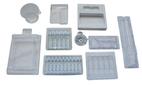 Custom thermoformed trays