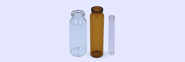 plain neck vial