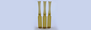 Tubular glass ampoule solution form C