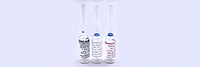 Tubular glass ampoule solution with printing