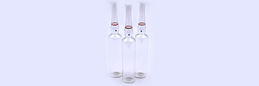 Tubular glass ampoule solution code ring