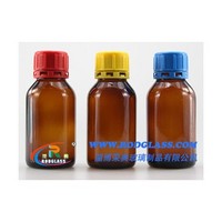 125ml amber reagent glass bottle for liquids