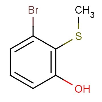 3-Bromo-2-(methylthio)phenol