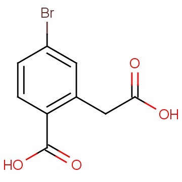4-Bromo-2-(carboxymethyl)benzoic acid