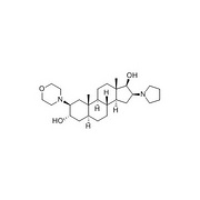  (2b,3a,5a,16b,17b)-2-(4-Morpholinyl)-16-(1-pyrrolidinyl)androstane-3,17-diol