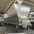 Horizontal Fluidizing Drying Machine for Food