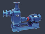 ZW self-priming non-clogging sewage pump