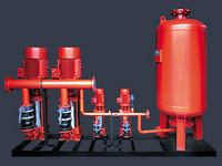 Multi-stage fire water supply equipment