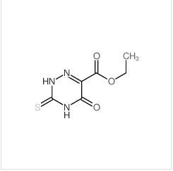 ethyl 5-oxo-3-sulfanylidene-2H-1,2,4-triazine-6-carboxylate