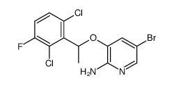 5-bromo-3-[1-(2,6-dichloro-3-fluorophenyl)ethoxy]pyridin-2-amine