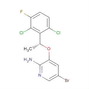 [5-Bromo-3-[(1R)-(2,6-dichloro-3-fluorophenyl)ethoxy]pyridin-2-yl]amine