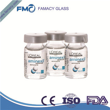 2ml/2R clear/amber pharmaceutical glass vials for injection borosilicate glass  