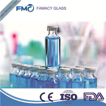 glass vial 4ml/4R clear glass vial borosilicate glass type 1 glass 