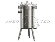 basket type filter housing