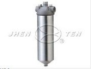 single fluid industrial filter housing