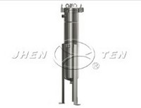 stirrer side entry bag filter housing