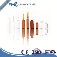 ampoule 20ml/20R clear/amber formB/C/D glass ampuls  ampoule HC1 Type 1