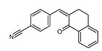 4-[(1-oxo-3,4-dihydronaphthalen-2-ylidene)methyl]benzonitrile