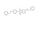 3-Methyl-5-(phenylmethoxy)-2-[4-(phenylmethoxy)phenyl]-1H-indole