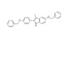 3-Methyl-5-(phenylmethoxy)-2-[4-(phenylmethoxy)phenyl]-1H-indole