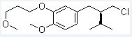 4-[(2R)-2-(Chloromethyl)-3-methylbutyl]-1-methoxy-2-(3-methoxypropoxy)benzene