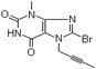 3-Methyl-7-(2-butyn-1-yl)-8-bromoxanthine-