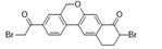 9-Bromo-3-(2-Bromo Acetyl)-10,11-Dihydro-5H-dibenzo(c,g) Chromen-8(9H)-one