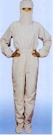Antistatic back zipped
FOUR-IN-ONE coverall
(CLASS 10K)XS-9604