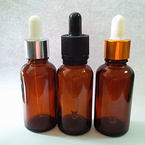 glass essential oil bottle