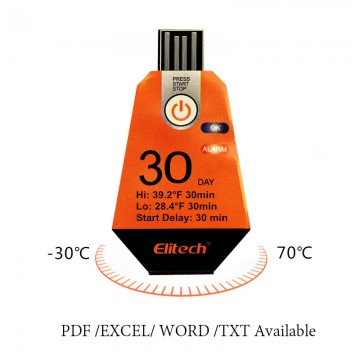 RC-12 Single Use USB Temperature Data Logger  