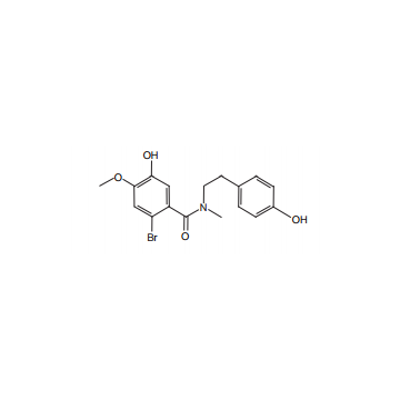 2-bromo-5-hydroxy-N-[2- (4-hydroxyphenyl)ethyl]-4-methoxy-N-methyl-Benzamide